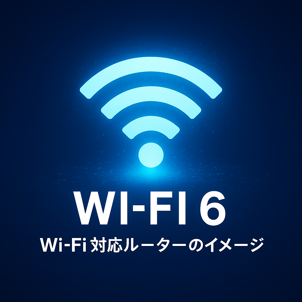 Wi-Fi 6対応ルーターのイメージ
